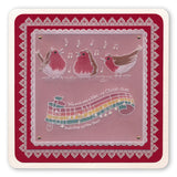 We Wish You a Merry Christmas A5 Square Groovi Plate