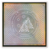 Jingle Bells A5 Square Groovi Plate
