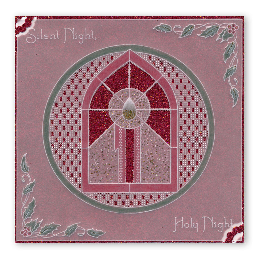 Candle Window A5 Square Groovi Plate