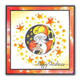 Stars Wreath 7" x 7" Stencil