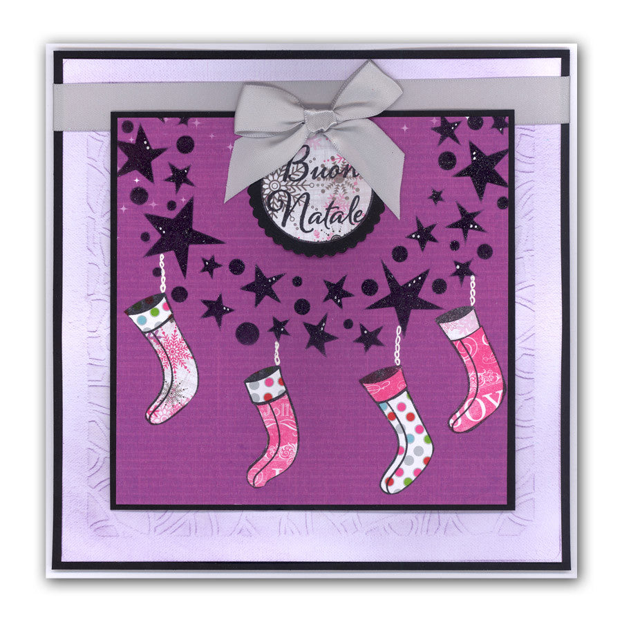 Christmas Wreaths 7" x 7" Stencil Collection