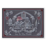 Jayne's Carol Singers A5 Groovi Plate