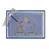 Jayne's Carol Singers A5 Groovi Plate