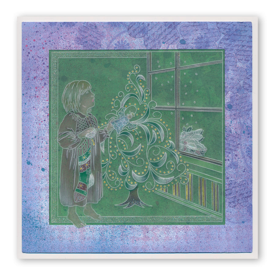 Jayne's Christmas Eve A5 Groovi Plate