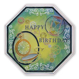 Clocks & Cogs A5 Square Groovi Plate Duo