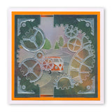 Cogs A5 Square Groovi Plate