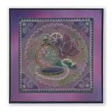 Clocks A5 Square Groovi Plate