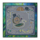 Clocks A5 Square Groovi Plate
