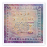 Clocks & Cogs A5 Square Groovi Plate Duo