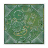 Clocks & Cogs A5 Square Groovi Plate Duo