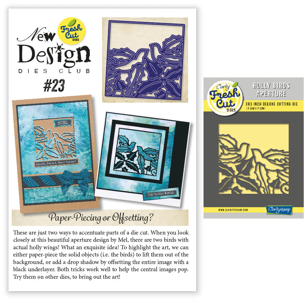 New Design Dies Back Issue - 23 - Hollybirds