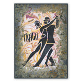 Dance Words A5 Stencil