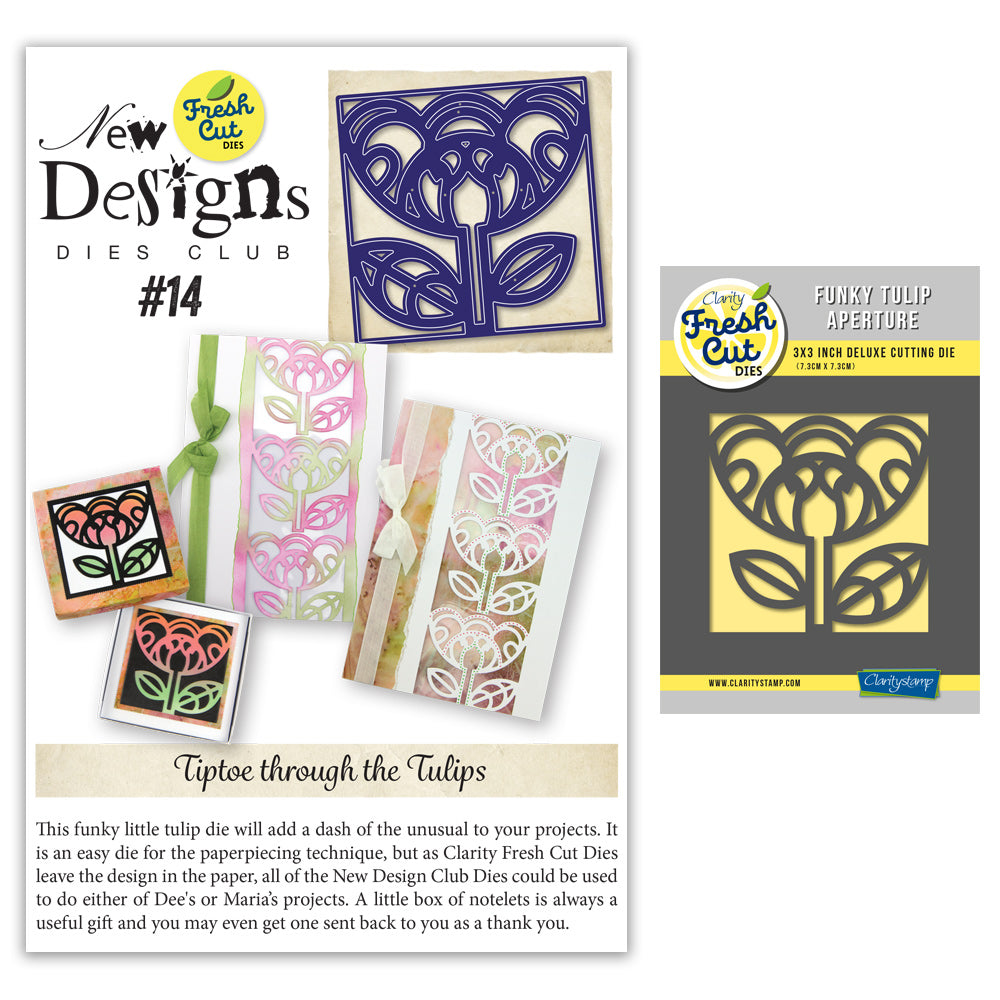New Design Dies Back Issue - 14 - Funky Tulip