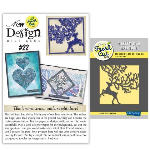 New Design Dies Back Issue - 22 - Leafy Stag