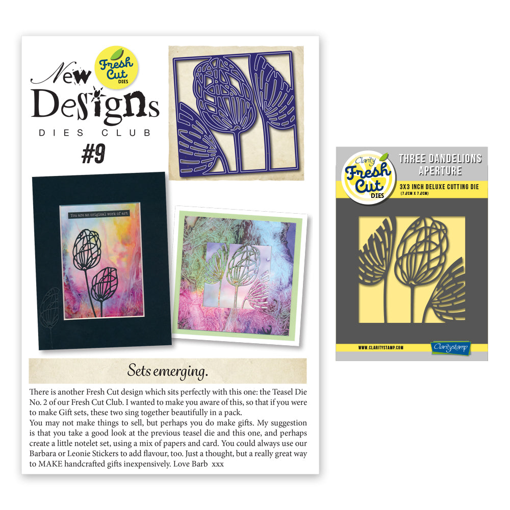 New Design Dies Back Issue - 09 - Dandelions