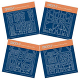 Best Friends A6 Square Groovi Plate Collection