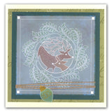 Deer Round A5 Square Groovi Plate