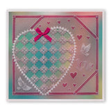 During this Christmas Verses A5 Square Groovi Plate Set
