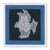 During this Christmas Verses A5 Square Groovi Plate Set
