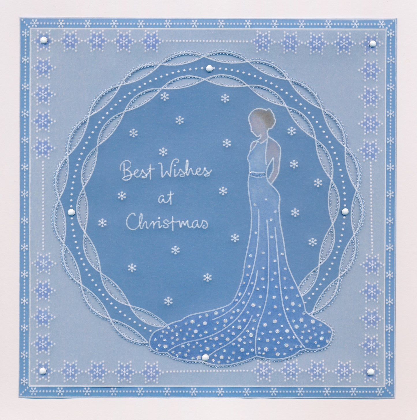 Barbara's Elegant Ladies - Elegance A5 Square Groovi Plate