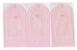 Barbara's Elegant Ladies A5 Square Groovi Plate Trio