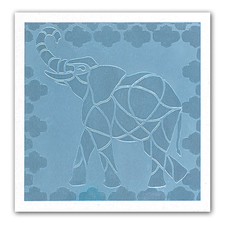 Trellis 7" x 7" Stencil