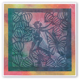 Dewdrop Fairy 7" x 7" Stencil