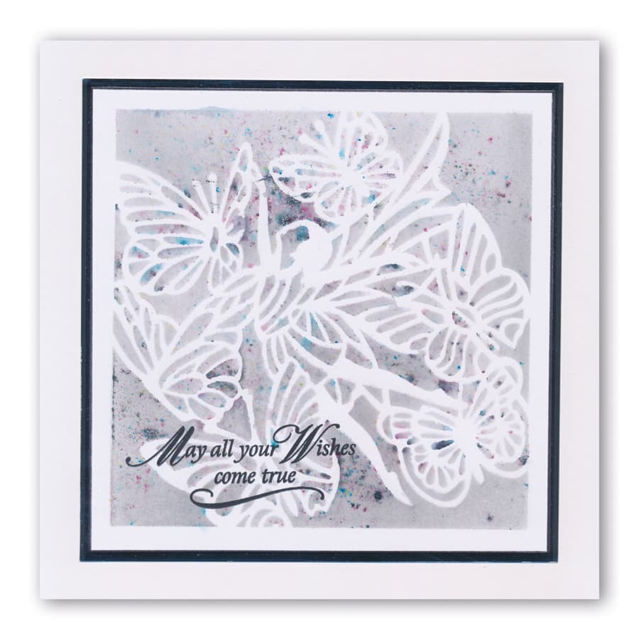 Sugar Plum Fairy 7" x 7" Stencil