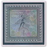 Dewdrop Fairy A6 Square Groovi Baby Plate
