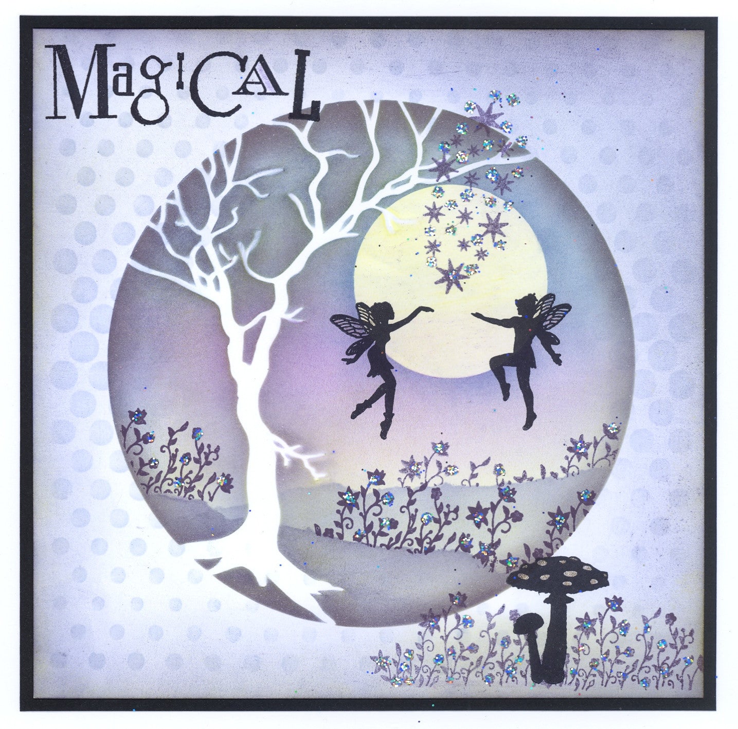 Wee Folk 4 Elves Stamp Set