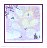 Family Tree 7" x 7" Stencil