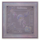 Fashion Phrases & Elegant Expressions A5 Square Groovi Plate Set