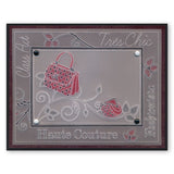 Fashion Phrases & Elegant Expressions A5 Square Groovi Plate Set