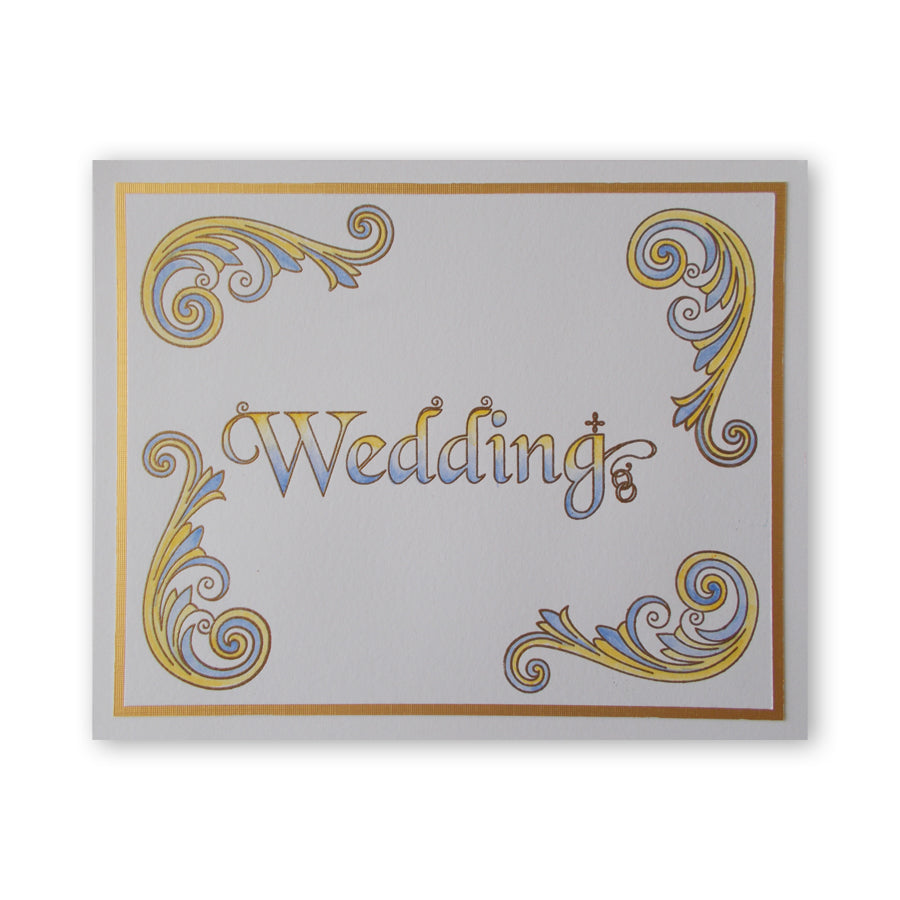 Peace Filigree Swirls A6 Groovi Plate