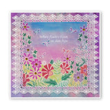 Daisy & Friends Round A6 Square Groovi Baby Plate