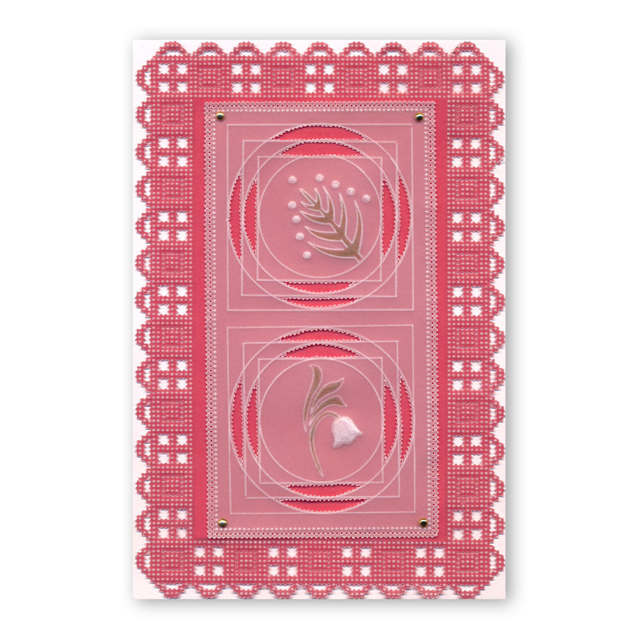 Framework Circles A4 Square Groovi Plate