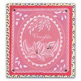 Frilly Circle & Friends A5 Square Groovi Plate Duo