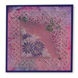 Frilly Square A5 Square Groovi Plate