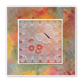 Frilly Square & Friends A5 Square Groovi Plate Duo