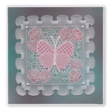 Frilly Square & Friends A5 Square Groovi Plate Duo