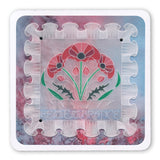 Frilly Square & Friends A5 Square Groovi Plate Duo