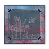 Funky Foliage A6 Groovi Plate