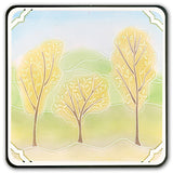 Mountains & Hills A5 Square Groovi Plate