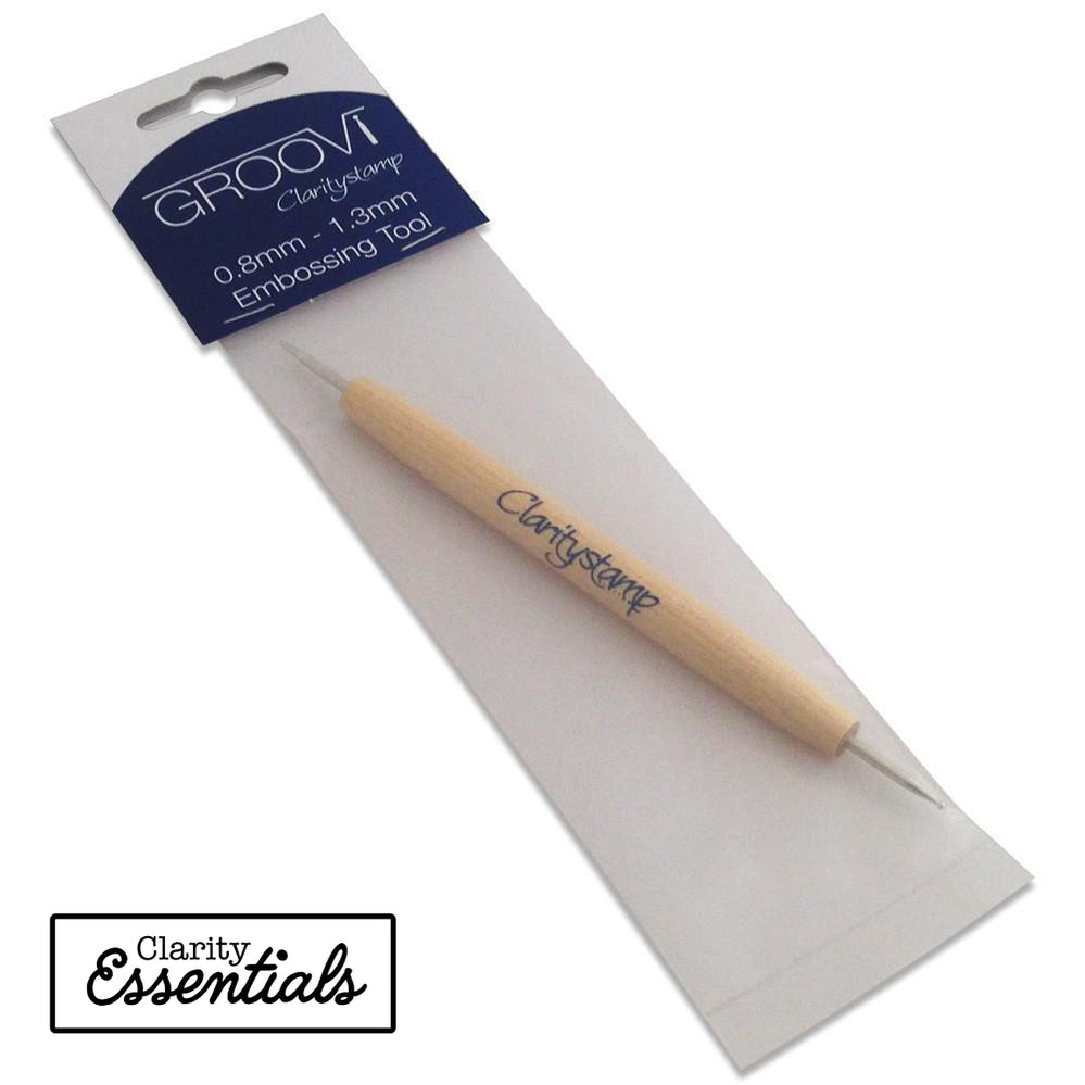 Groovi Embossing Tool No.1 & No.2 - 0.8mm - 1.3mm