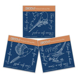 Magpies A6 Square Groovi Baby Plate Set