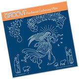 While Shepherds Watched A5 Square Groovi Plate