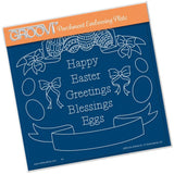 Easter Banners A5 Square Groovi Plate