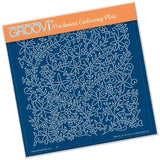Floral Forest Background A5 Square Groovi Plate