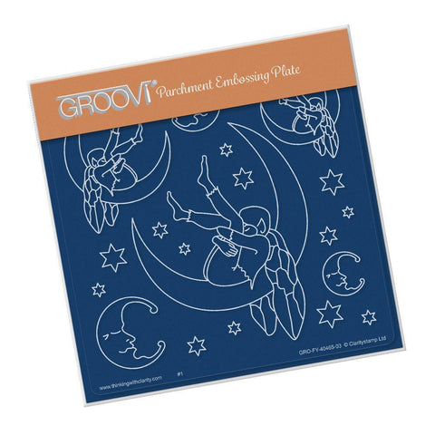 Moonfairy A5 Square Groovi Plate