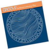 Fairy Background Round A5 Square Groovi Plate